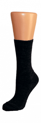 Mjuk resår ull tunna strumpor